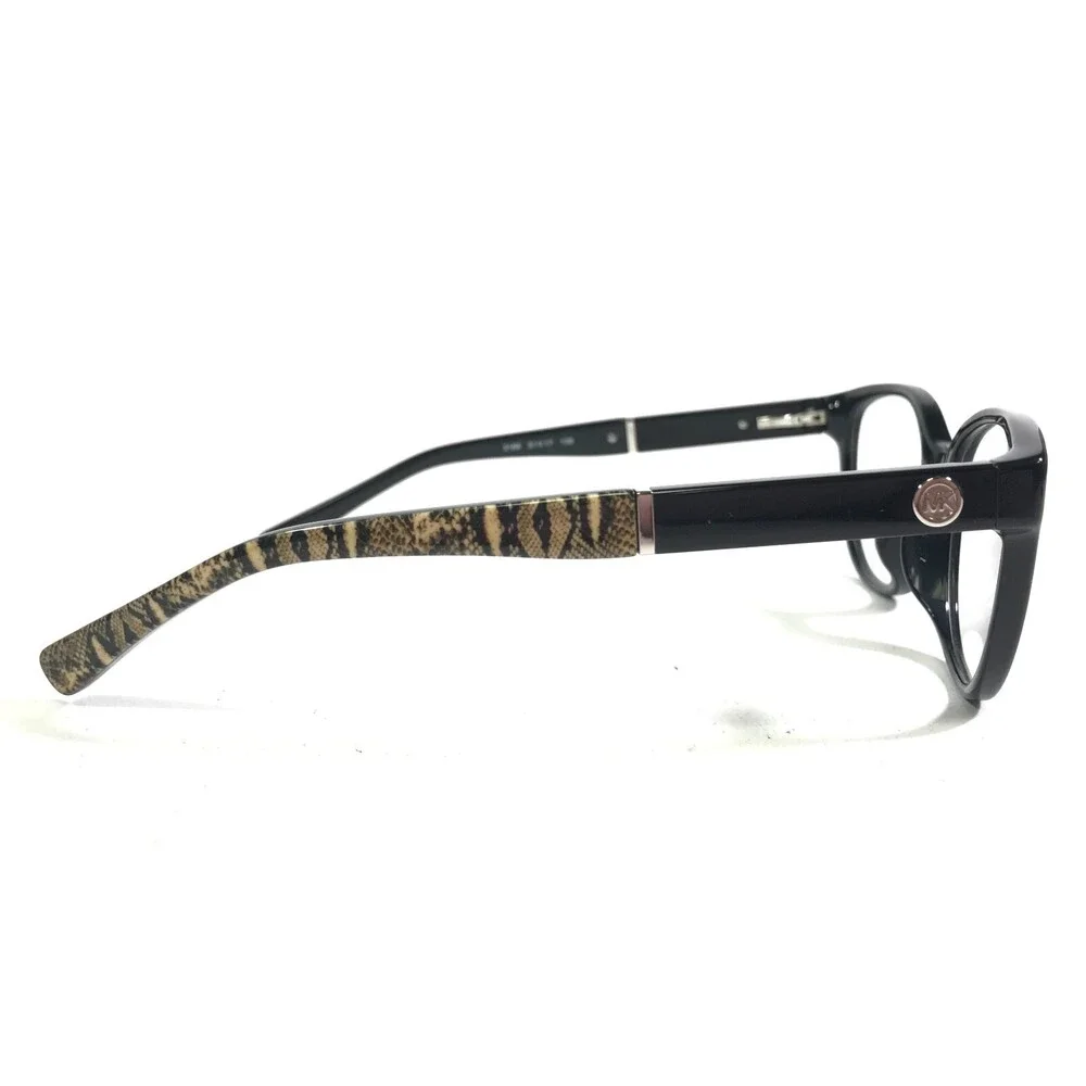 Michael Kors Eyeglasses Frames MK 4032F Rania III 3168 Black Round 51-17-135